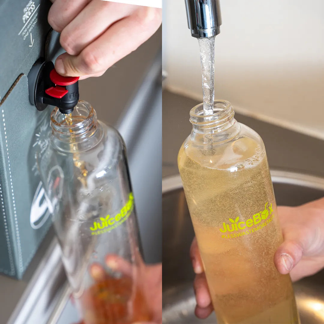 JuiceBox™ Glazen Drinkfles
