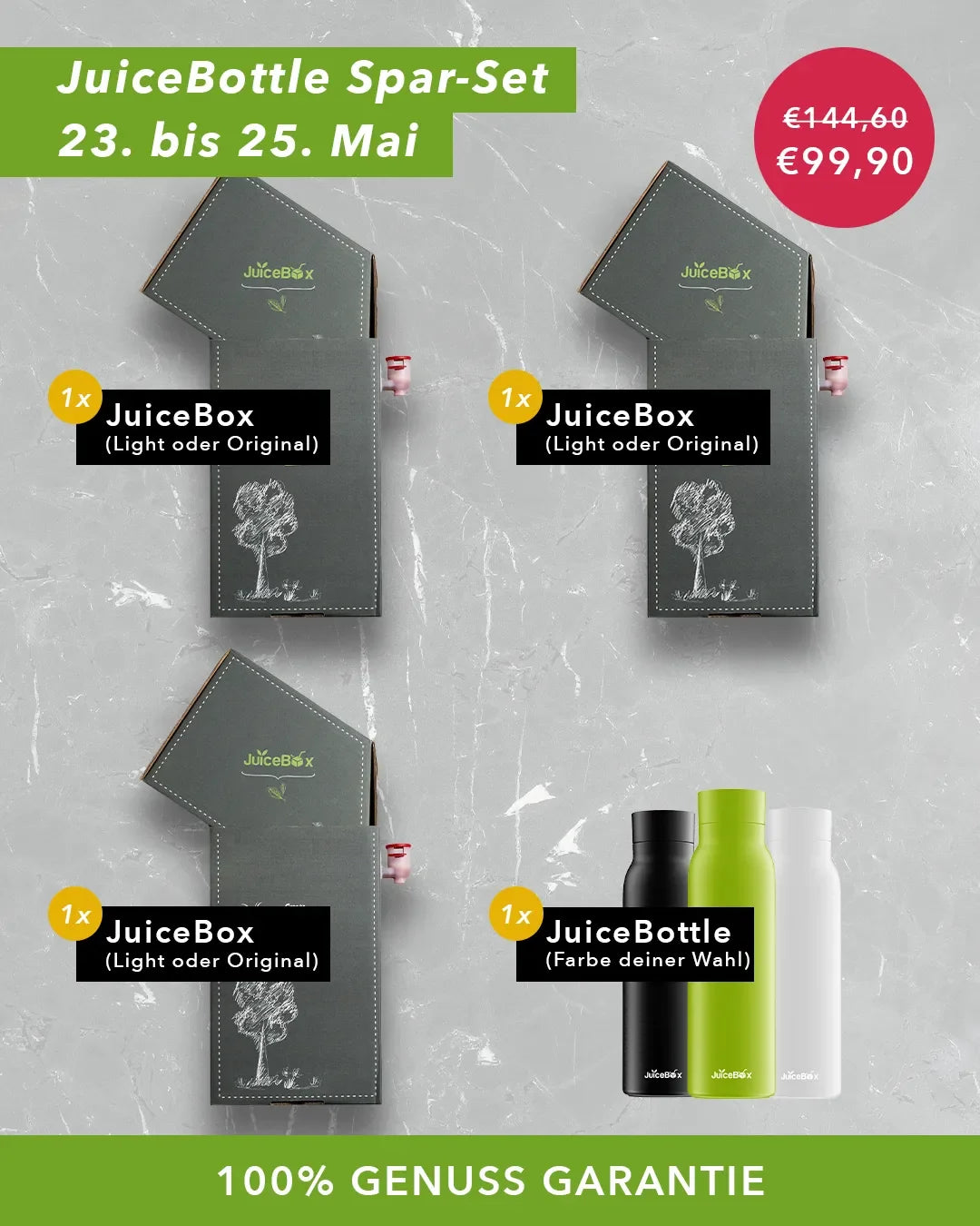 JuiceBottle™ Voordeelset