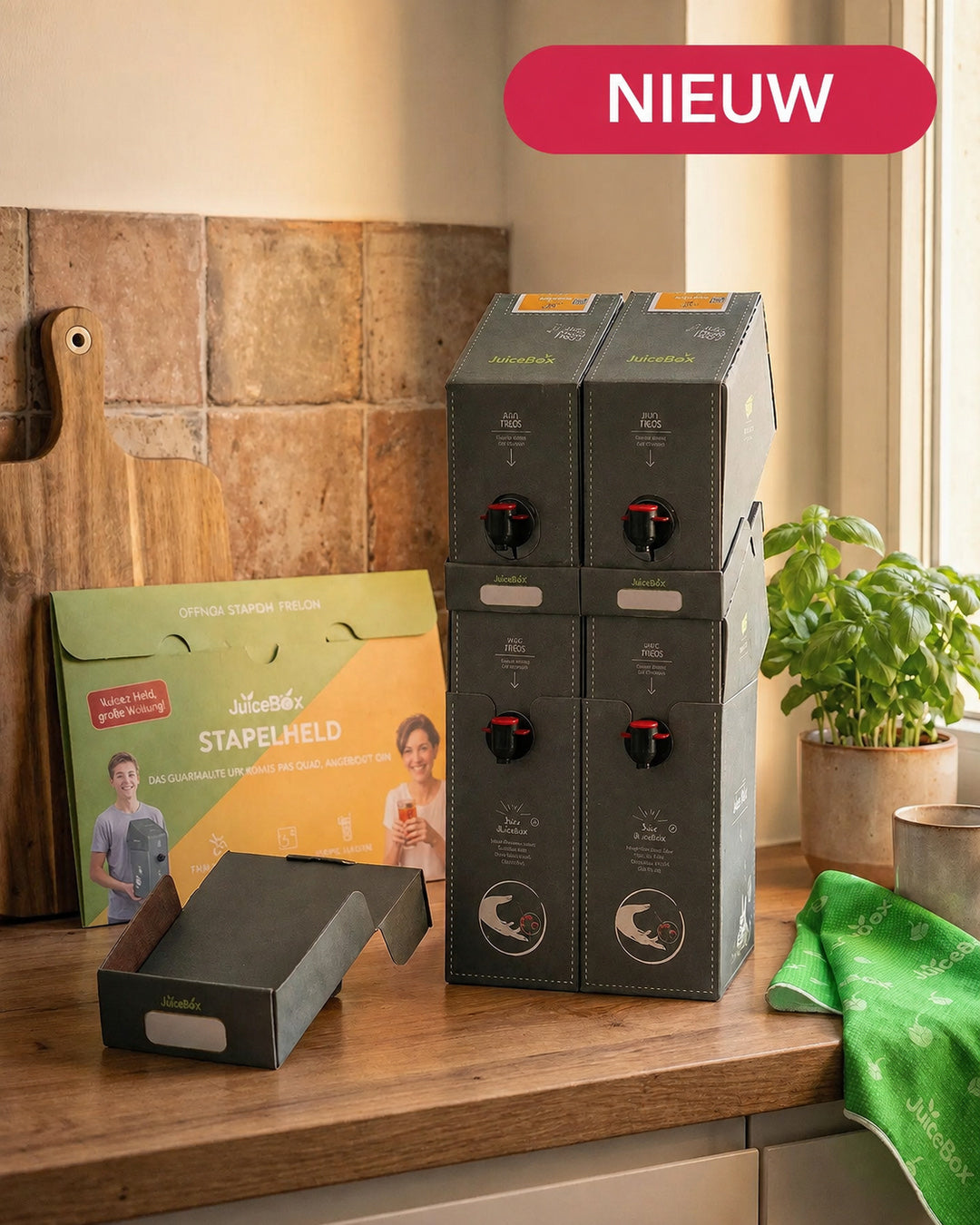 JuiceBox™ Stapelheld 6-Pack