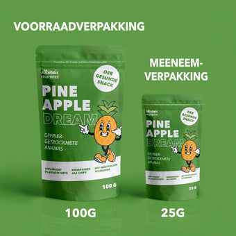 FruitBites Pineapple Dream – Voordeelverpakking 100g