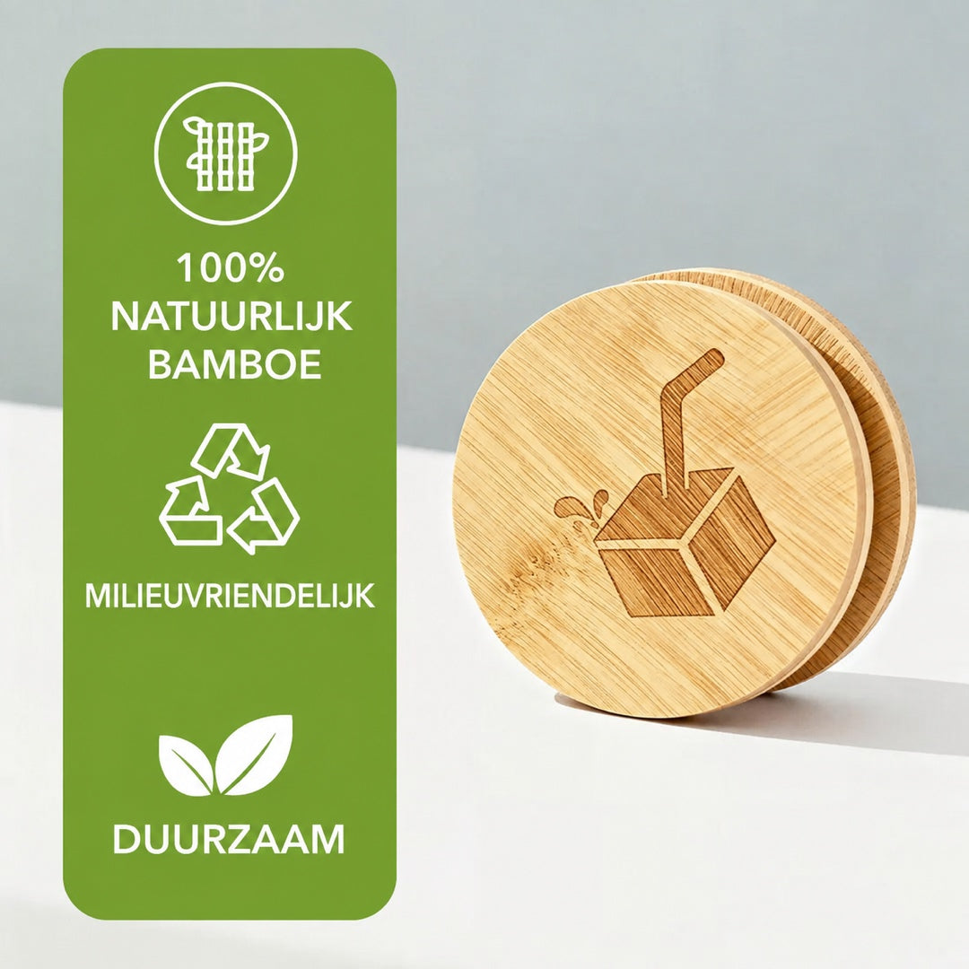JuiceBox™ Houten Onderzetter