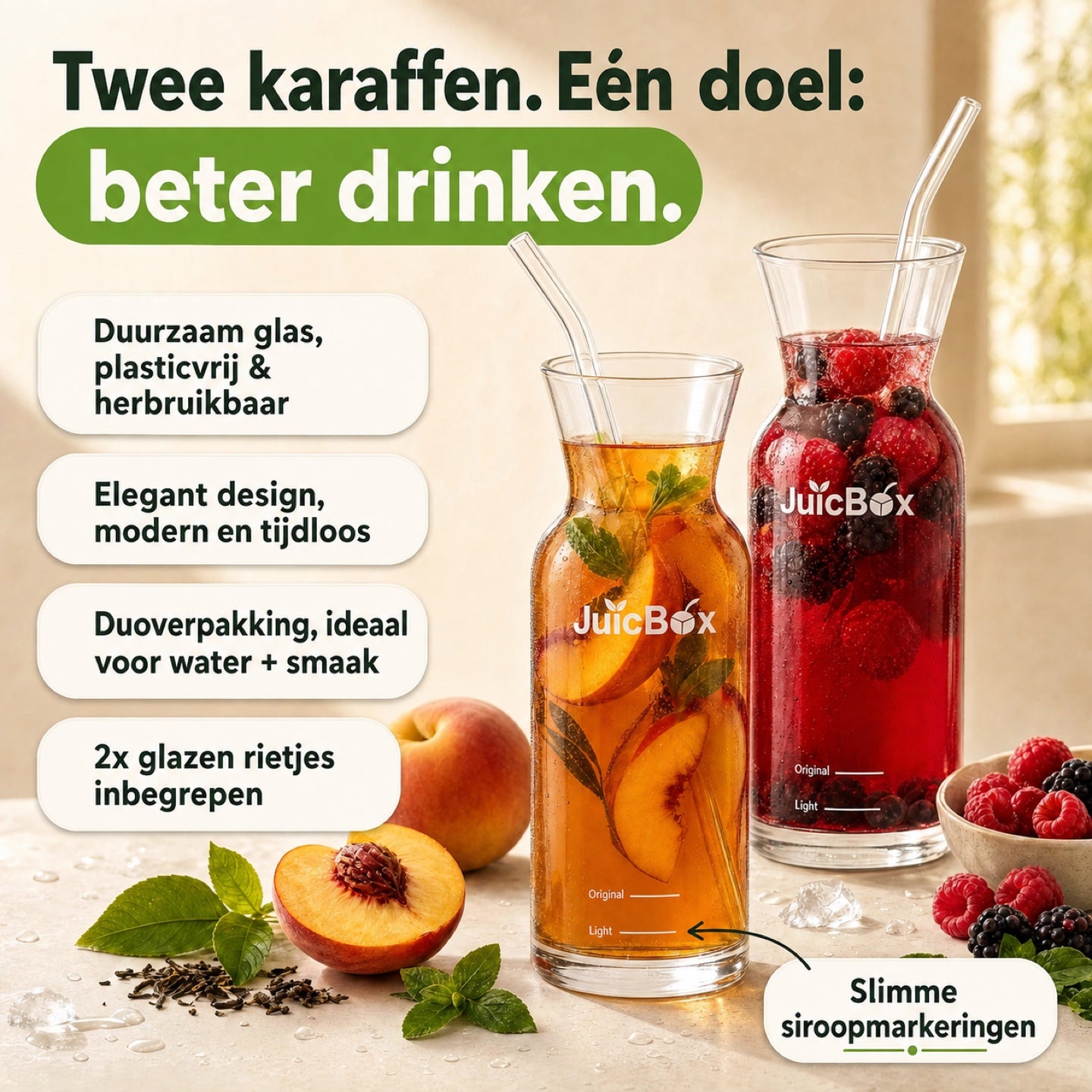JuiceBox™ Karaffen-Genuss Set