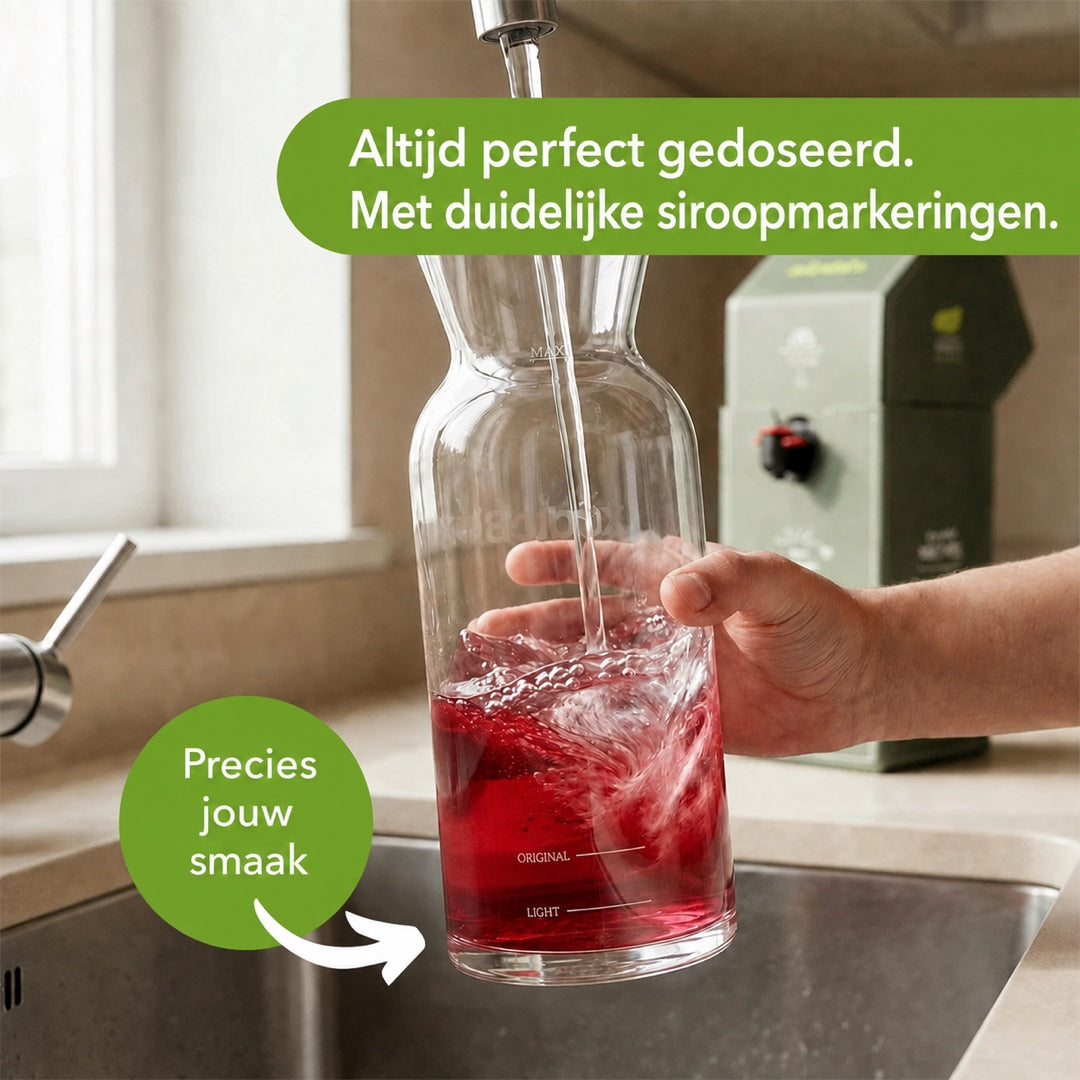 JuiceBox Glazen Karaf - 2 Liter