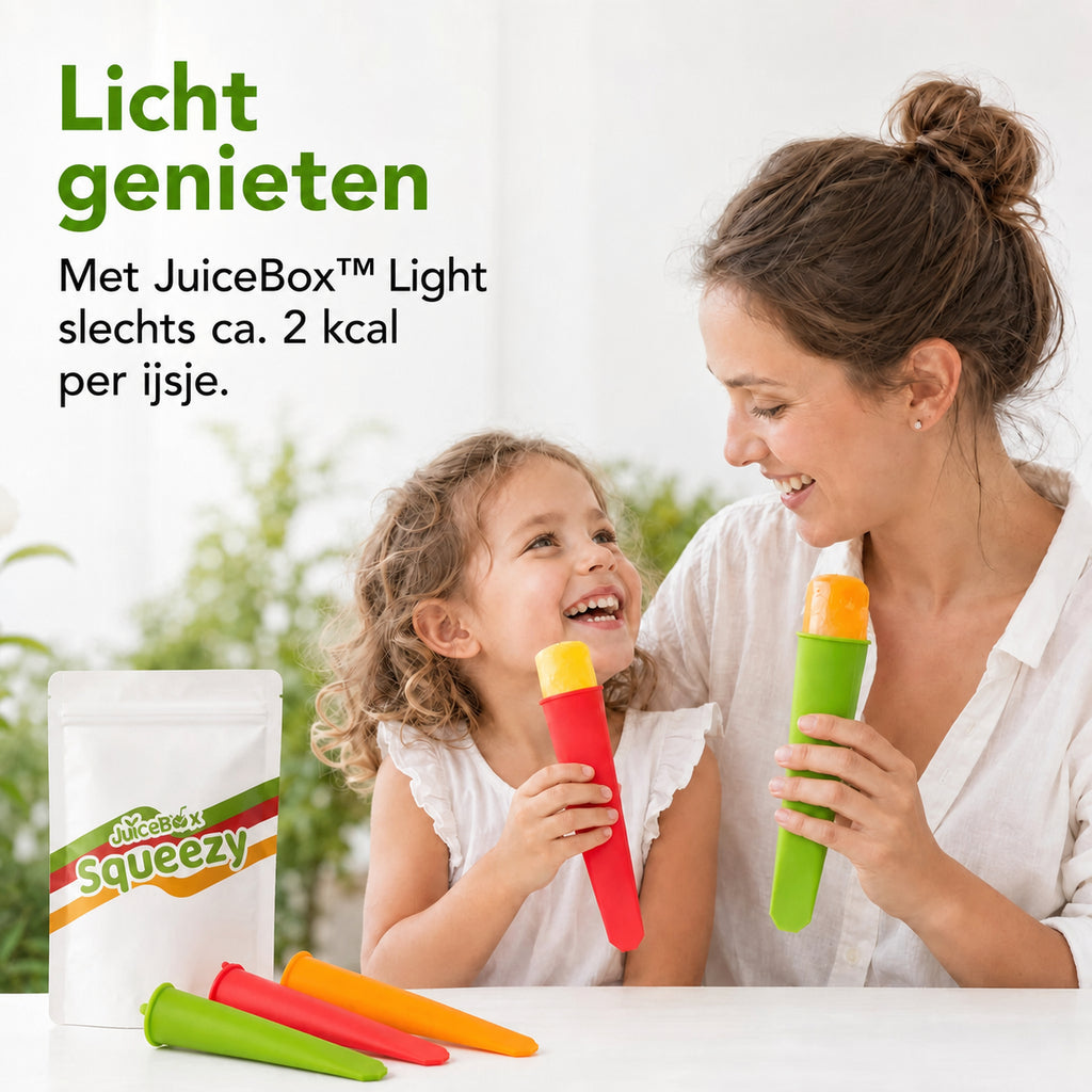 JuiceBox™ Squeezy IJsvormpjes Set 6 Stuks