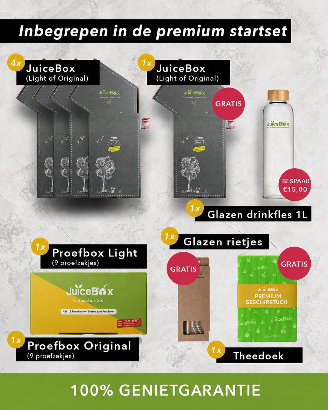 JuiceBox™ Zomer Starterset