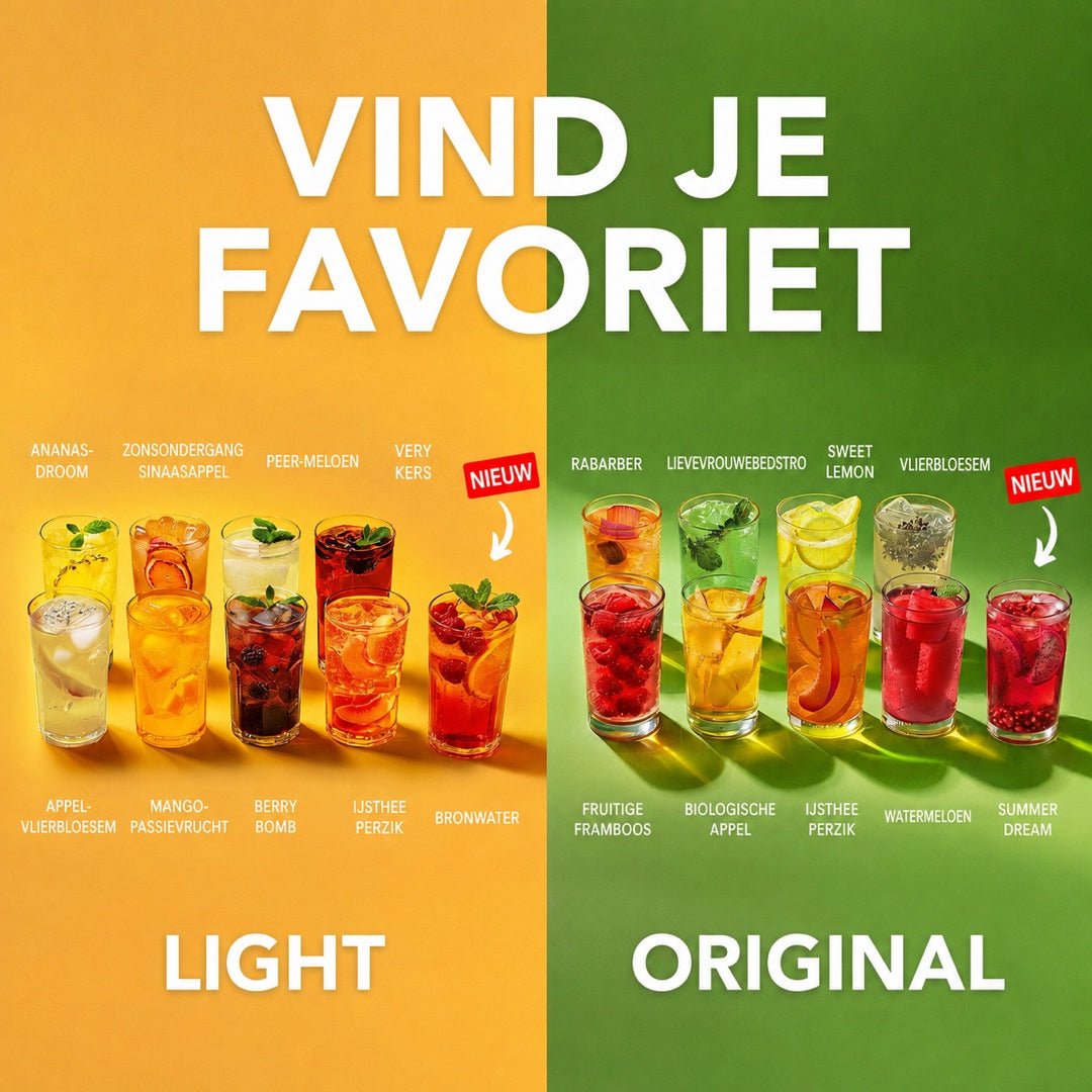 JuiceBox™ Glazen drinkflessen voordeelset