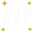 3 stuks in de set