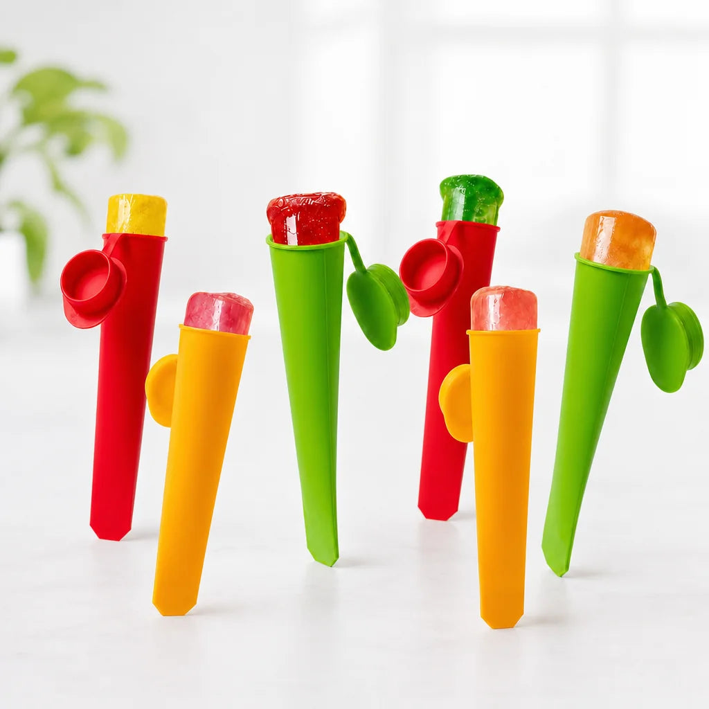 JuiceBox™ Squeezy IJsvormpjes Set 6 Stuks