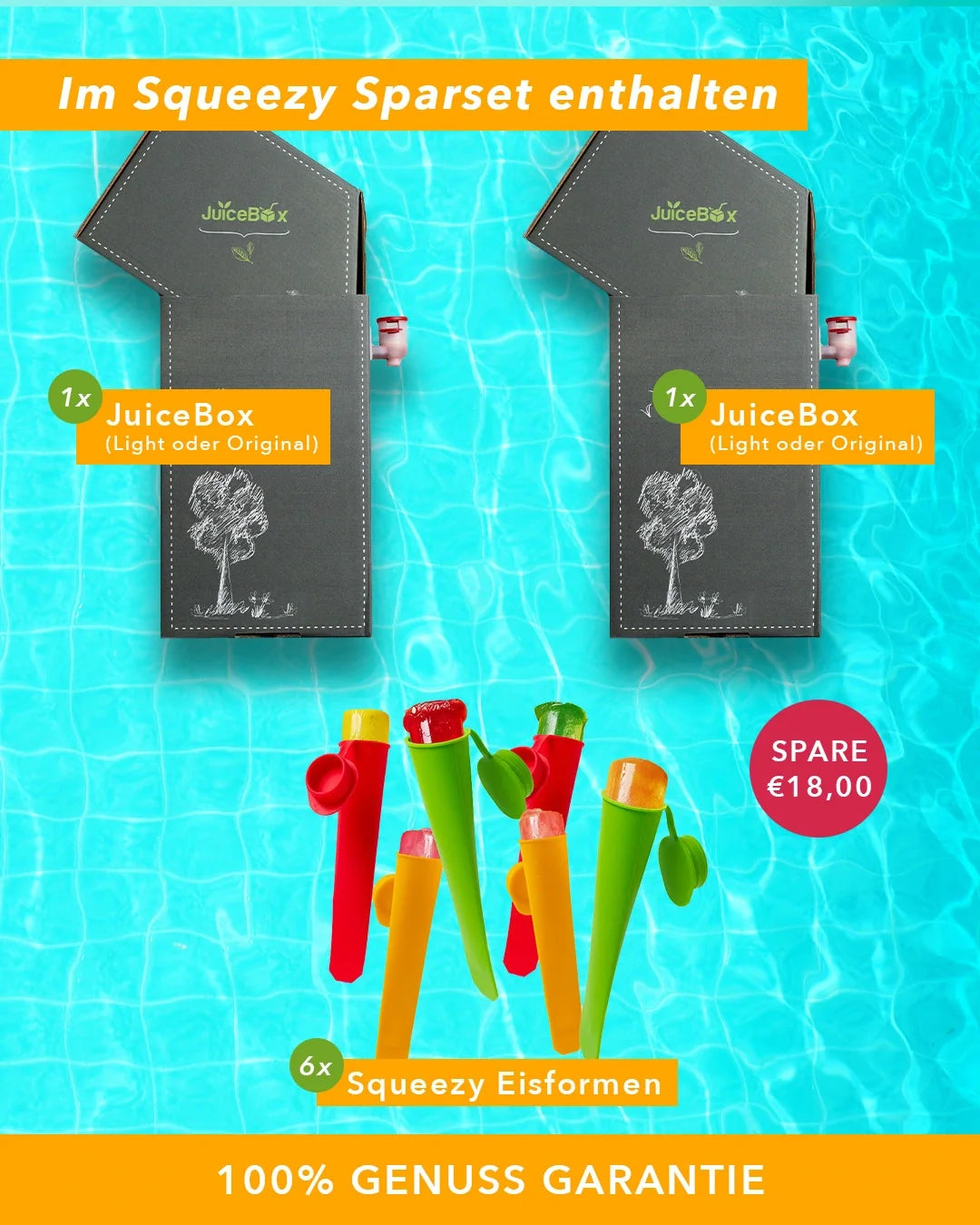 JuiceBox™ Squeezy Voordeelset