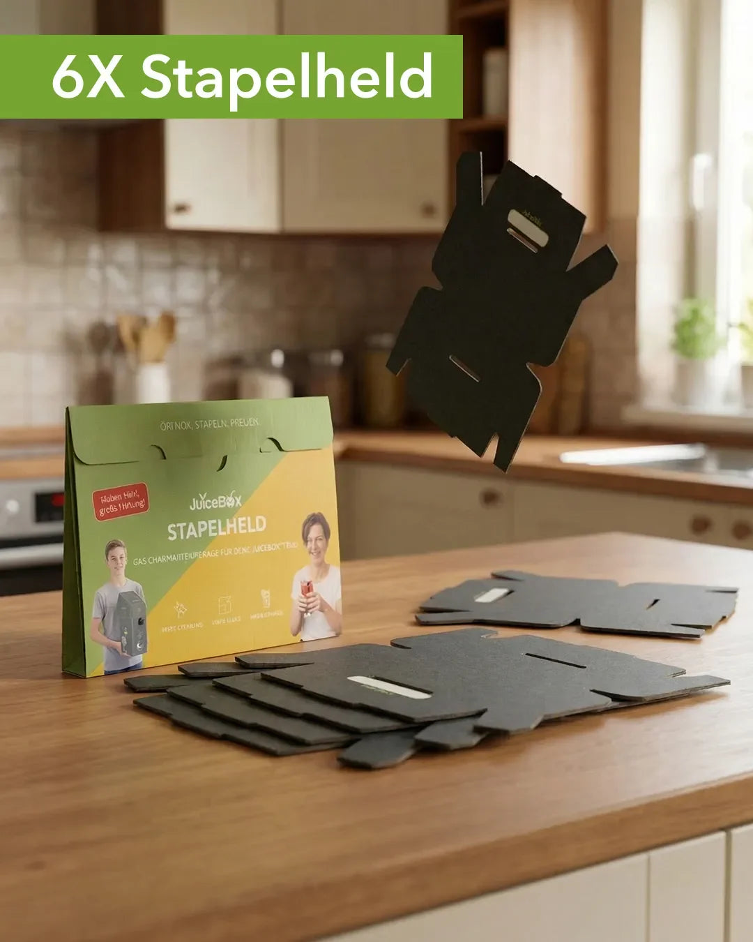 JuiceBox™ Stapelheld 6-Pack