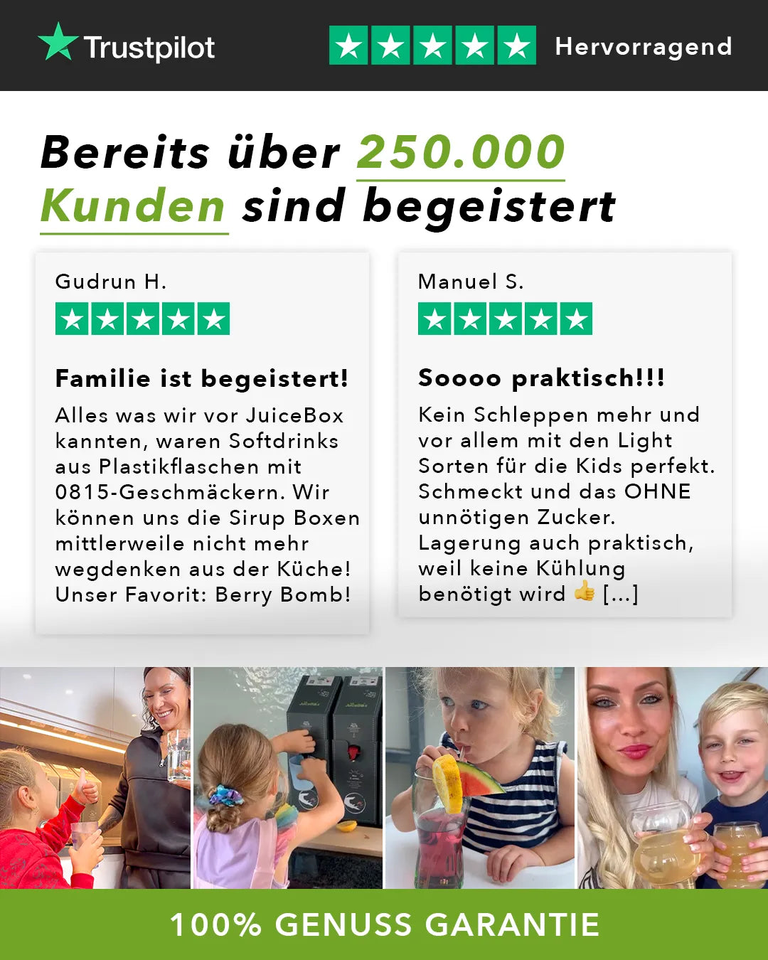 JuiceBox™ Zomer Familienset