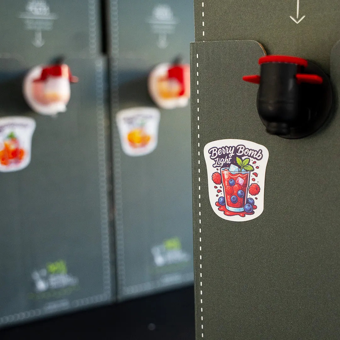JuiceBox™ Smaken-Sticker